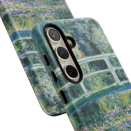 Water Lilies and Japanese Bridge by Claude Monet Phone Cases