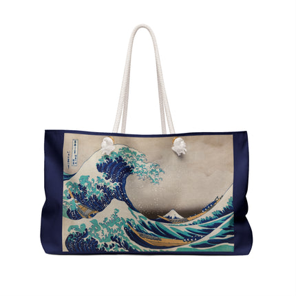 The Great Wave off Kanagawa by Katsushika Hokusai Weekender Bag