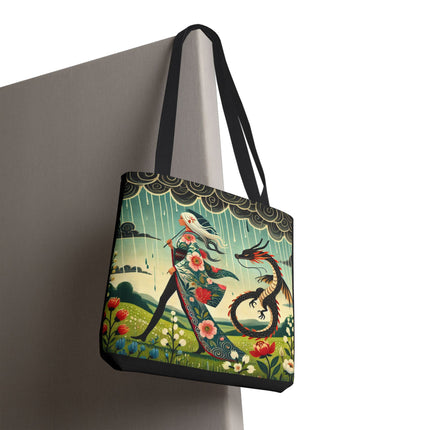 The Dragon Fairy’s Stride Tote Bag – Grace, Strength & Mythic Adventure
