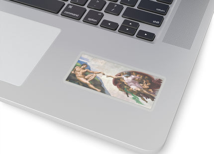 The Creation of Adam by Michelangelo Buonarroti Kiss-Cut Stickers (4 Stickers)