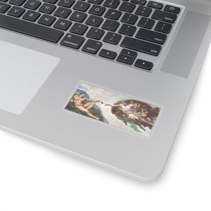 The Creation of Adam by Michelangelo Buonarroti Kiss-Cut Stickers (4 Stickers)