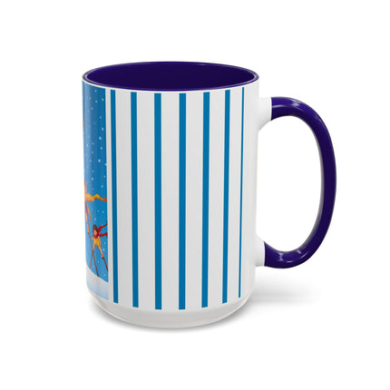 Snowfall & Couture Colorful Mugs (11oz, 15oz)