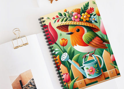 The Little Garden Tender Spiral Notebook - Ruled Line