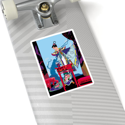 A Visual Journey by Umberto Brunelleschi Kiss-Cut Stickers (4 Sizes)