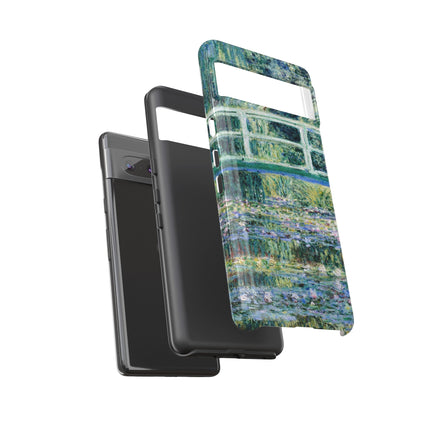 Water Lilies and Japanese Bridge by Claude Monet Phone Cases