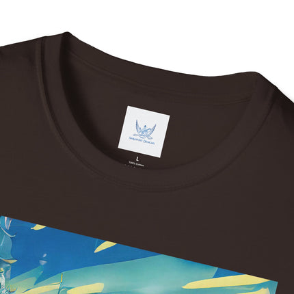 Cyberpunk Frog Softstyle T-Shirt