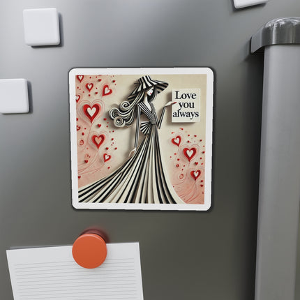 Love You Always Die-Cut Magnets (5 Sizes)