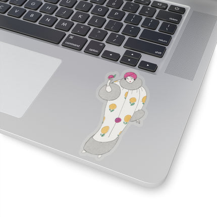 Le Choix difficile (The Difficult Choice) by Charles Martin Kiss-Cut Stickers (4 Sizes)