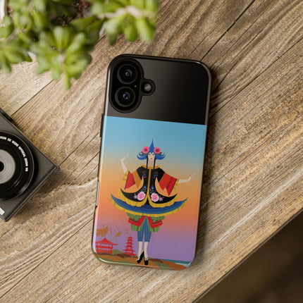 Colorful Dancer Phone Case – Vibrant Grace & Cultural Elegance