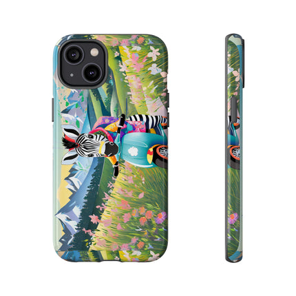 Stripes on Wheels Phone Cases