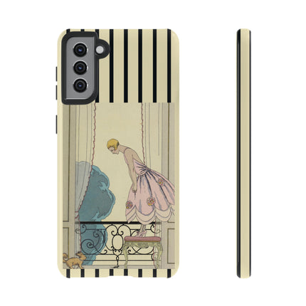 Falbalas et fanfreluches, La Souris by George Barbier Phone Cases