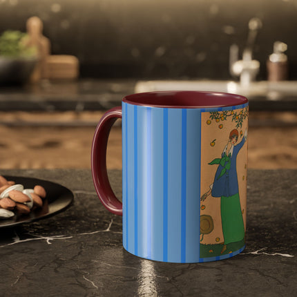 Le Verger by Georges Lepape Colorful Mugs (11oz, 15oz)