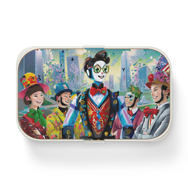 Cyber Punk Robots Bento Lunch Box