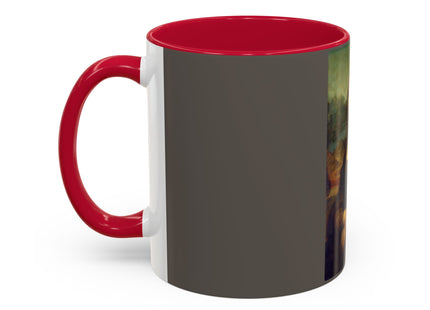Mona Lisa by Leonardo da Vinci Colorful Mugs (11oz, 15oz)