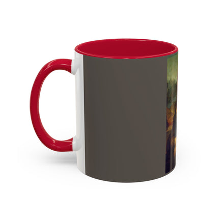 Mona Lisa by Leonardo da Vinci Colorful Mugs (11oz, 15oz)