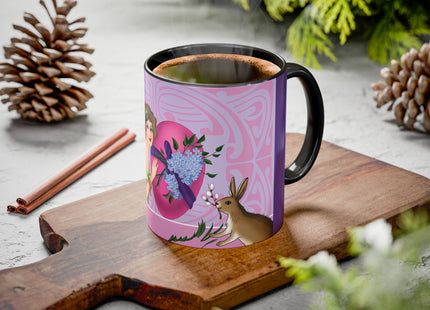 The Fairy’s Blossom Colorful Mugs (11oz, 15oz)