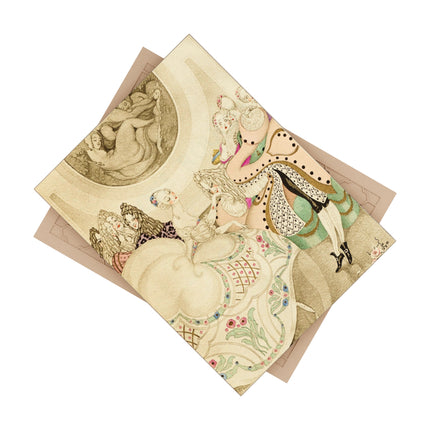 Sur talons rouges (On Red Heels) pl 01 by Gerda Wegener Ceramic Tile