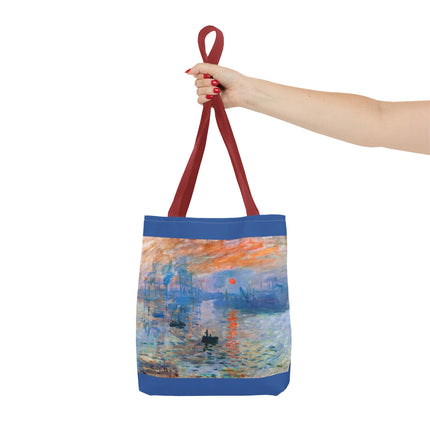 Sunrise by Claude Monet Tote Bag (AOP)