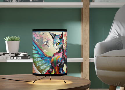 Cyberpunk Chic Tripod Lamp