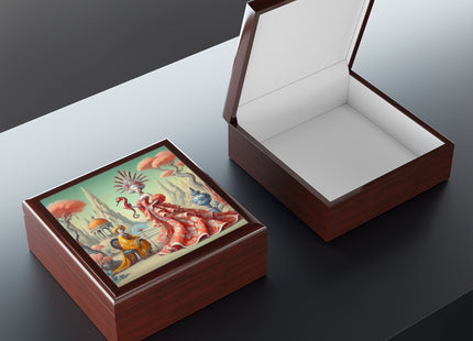 The Seahorse Court Jewelry Box