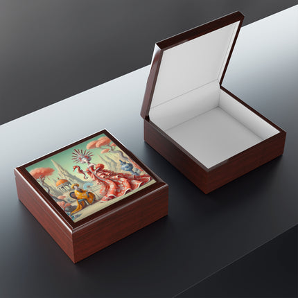 The Seahorse Court Jewelry Box