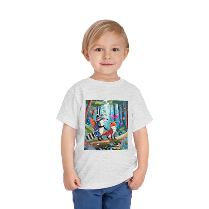 Whimsical Woodland Toddler Short Sleeve Tee