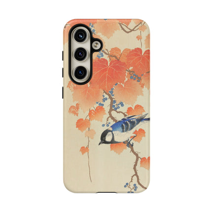 Japanese Bird and Branch by Ohara Koson Phone Cases