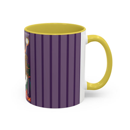 Countdown to Christmas Elegance Colorful Mugs (11oz, 15oz)
