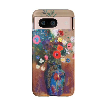 Bouquet of Flowers by Odilon Redon Phone Cases