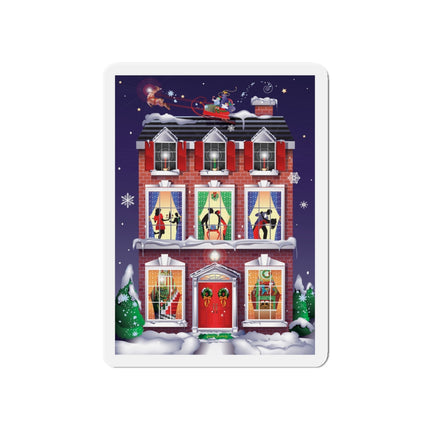 A Christmas Eve Celebration Die-Cut Magnets (5 Sizes)
