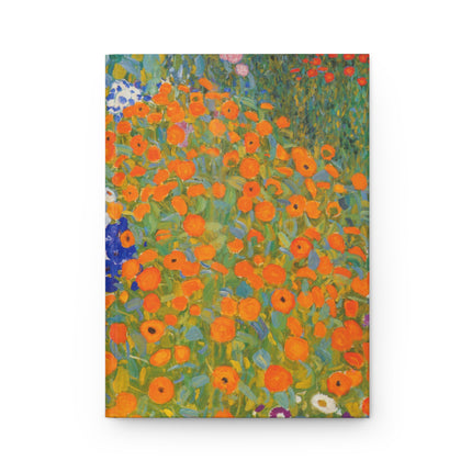 Cottage Garden by Gustav Klimt Hardcover Journal Matte