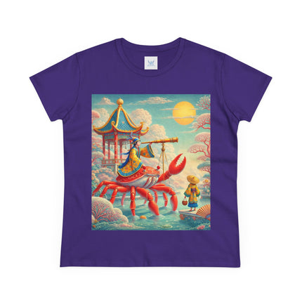 The Celestial Crab Navigator Cotton Tee