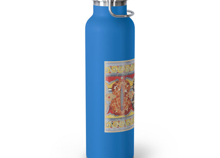 Reproduction of the Shield Frieze by Emile Gilliéron Copper Vacuum Insulated Bottle, 22oz