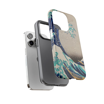 The Great Wave off Kanagawa by Katsushika Hokusai Phone Cases