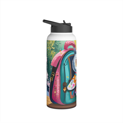 Baby Owl Stainless Steel Water Bottle