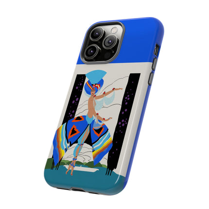 Exotic Dancer Phone Case – Vibrant Performance & Art Deco Flair