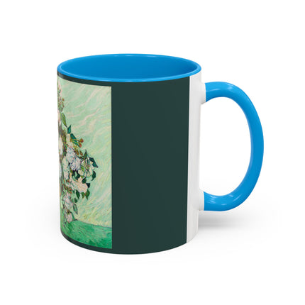 Roses by Vincent Van Gogh Colorful Mugs (11oz, 15oz)