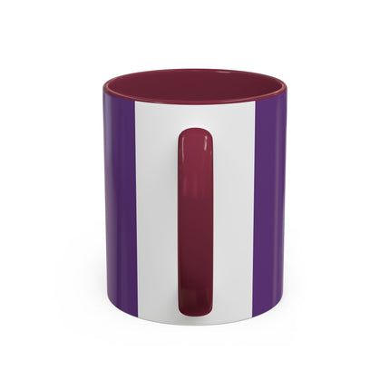 🎁✨ The Lavender Christmas Masquerade Colorful Mug – Art Deco Holiday Fantasy
