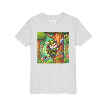Stealthy Stripes Youth Short Sleeve Tee