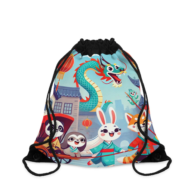 The Little Dragon and Friends Drawstring Bag – Friendship, Adventure & Storybook Charm
