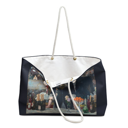 A Bar at the Folies-Bergère by Edouard Manet Weekender Bag