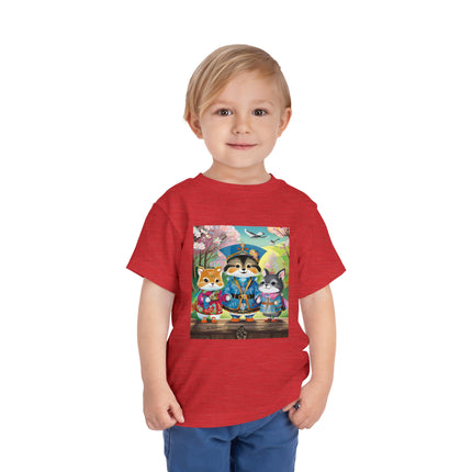 Fluffy Explorers Toddler Short Sleeve Tee