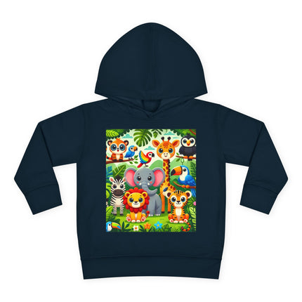 Jungle Friends Parade Toddler Pullover Fleece Hoodie
