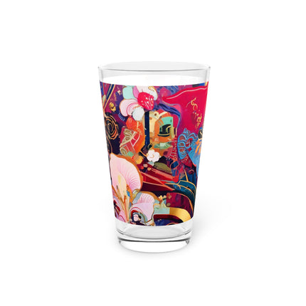 Ethereal Irises Glass, 16oz
