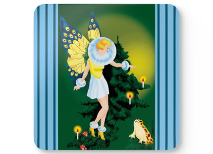 The Enchanted Encounter Corkwood Coaster Set
