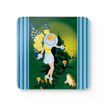 The Enchanted Encounter Corkwood Coaster Set
