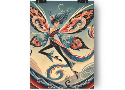 Dragon Fairy of the Temple Giclée Art Print