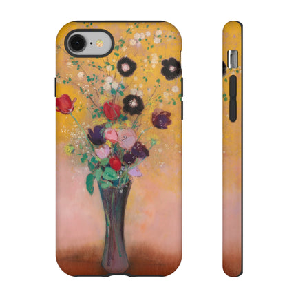 Vase of Flowers by Odilon Redon Phone Cases