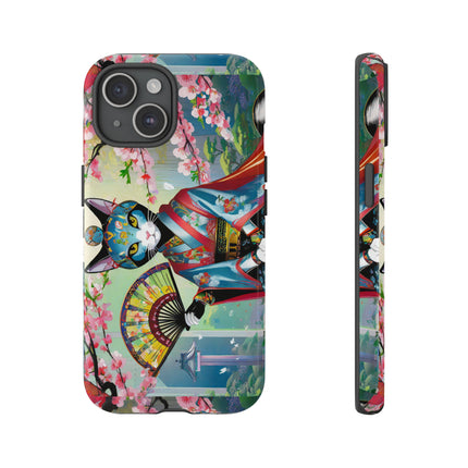 Cyberpunk Geisha Phone Cases