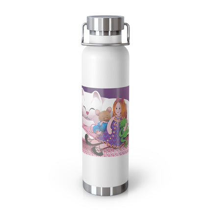 Joy of Friendship Copper Vacuum Insulated Bottle, 22oz